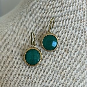 Sensitive Ears Gold Drop Earrings